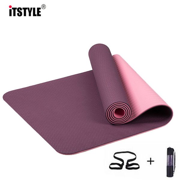 itstyle tpe yoga mat 6мм нет нескользящей йога коврик фитнес центр пилатес colchonete pad спорт мат
itstyle tpe yoga mat 6мм нет нескользящей йога коврик фитнес центр пилатес colchonete pad спорт мат