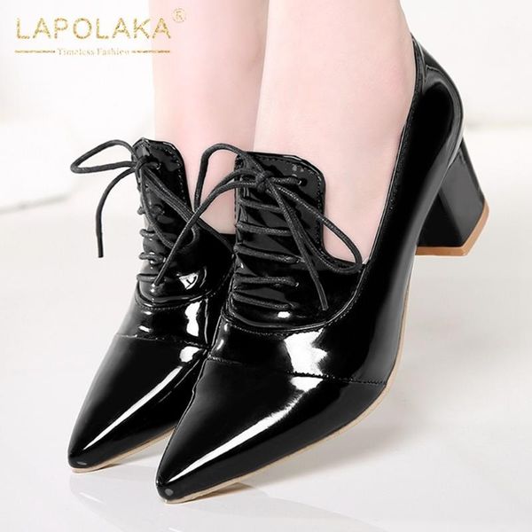 dress shoes brand large size 45 fashion vintage shoelaces square heels spring office lady pumps women shoes1, Black
dress shoes brand large size 45 fashion vintage shoelaces square heels spring office lady pumps women shoes1, Black