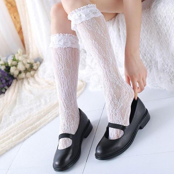lolita lace stockings women transparent high knee socks woman elsatic long stocking leg girls dress streetwear calcetines, Black;white
lolita lace stockings women transparent high knee socks woman elsatic long stocking leg girls dress streetwear calcetines, Black;white