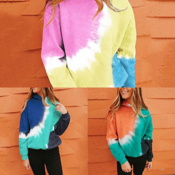 kygv3 2020 new long-sleeved hooded sweater women sweater tie-dyed loose casual for long-sleeved b4ljc, Black
kygv3 2020 new long-sleeved hooded sweater women sweater tie-dyed loose casual for long-sleeved b4ljc, Black