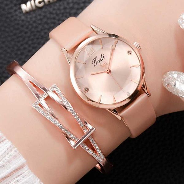 fashion women bracelet leather quartz watches for women ladies dress sports black strap wrist watch with bangle clock gift, Slivery;brown
fashion women bracelet leather quartz watches for women ladies dress sports black strap wrist watch with bangle clock gift, Slivery;brown