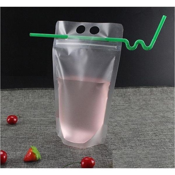 17oz 500ml clear drink pouches bags frosted zipper stand-up plastic drinking bag with straw with holder reclo jllurc mx_home
17oz 500ml clear drink pouches bags frosted zipper stand-up plastic drinking bag with straw with holder reclo jllurc mx_home