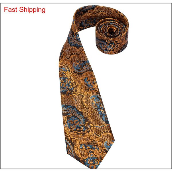 fast shipping mens silk ties designers fashion yellow black paisley tie hanky cufflinks sets for mens formal qyliwd new_dhbest, Black;blue
fast shipping mens silk ties designers fashion yellow black paisley tie hanky cufflinks sets for mens formal qyliwd new_dhbest, Black;blue