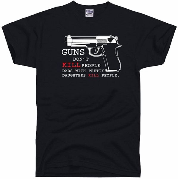 100% cotton t-shirts men tshirt guns don't kill people dad's with pretty daughters people t shirt funny sport hooded sweatshirt ho 
100% cotton t-shirts men tshirt guns don't kill people dad's with pretty daughters people t shirt funny sport hooded sweatshirt ho