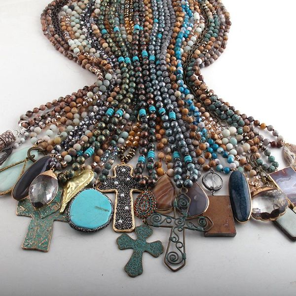 pendant necklaces md wholesale 20pc mix color necklace set fashion jewelry handmade for women, Silver
pendant necklaces md wholesale 20pc mix color necklace set fashion jewelry handmade for women, Silver