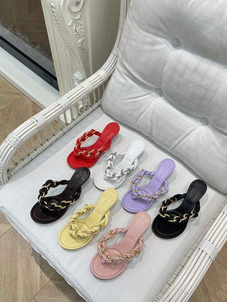 2022 women's designer slippers high heel flip flops fashion shoes in summer footwear 6.5 cm hemp rope size 35-41, Black
2022 women's designer slippers high heel flip flops fashion shoes in summer footwear 6.5 cm hemp rope size 35-41, Black
