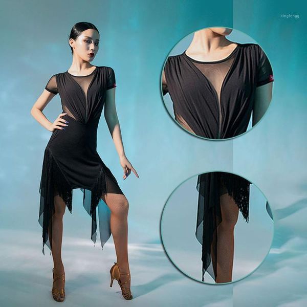latin dance dress women short sleeve latin dance for ballroom samba tango chacha dancing performamnce l99601, Black;red
latin dance dress women short sleeve latin dance for ballroom samba tango chacha dancing performamnce l99601, Black;red