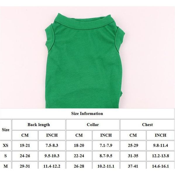pet apparel multi colors 4 size pet summer solid t shirts dog clothes classic puppy small dog clothes cotton shirts sqczju bbgargden
pet apparel multi colors 4 size pet summer solid t shirts dog clothes classic puppy small dog clothes cotton shirts sqczju bbgargden