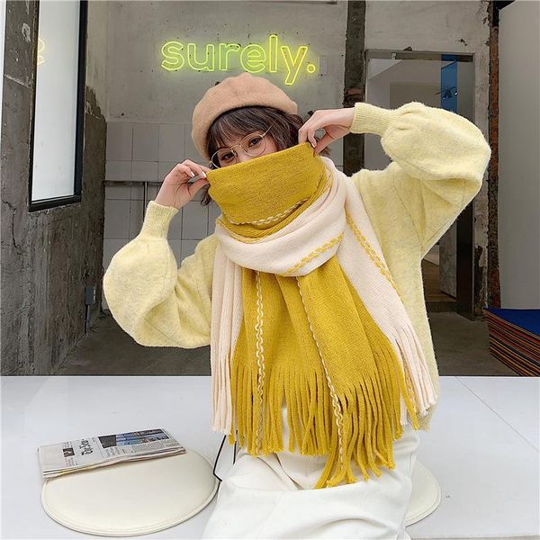 scarves lady scarf winter women knitted cute girls cape autumn blanket female shawl wrap warmer bufanda mujer, Blue;gray
scarves lady scarf winter women knitted cute girls cape autumn blanket female shawl wrap warmer bufanda mujer, Blue;gray
