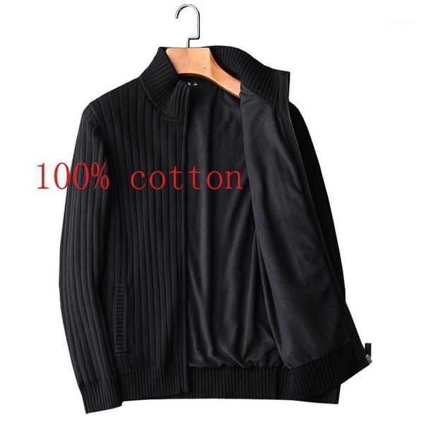 new arrival winter thickened men semi high collar fashion casual cardigan coat computer knitted sweater size -4xl1, White;black
new arrival winter thickened men semi high collar fashion casual cardigan coat computer knitted sweater size -4xl1, White;black