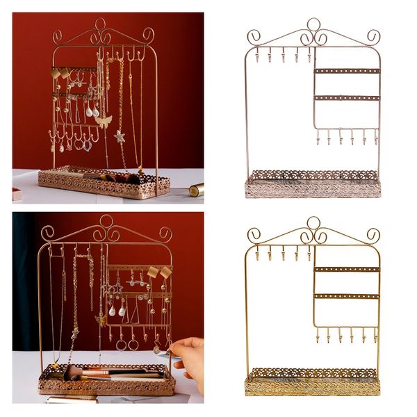 2pcs jewelry rack necklace bracelet rings display stand, Black;white
2pcs jewelry rack necklace bracelet rings display stand, Black;white