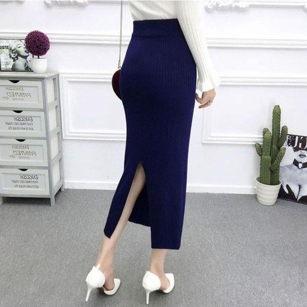 skirts spring 2021 korean fashion office knitted split skinny one step pencil long maxi female skirt womens1, Black
skirts spring 2021 korean fashion office knitted split skinny one step pencil long maxi female skirt womens1, Black