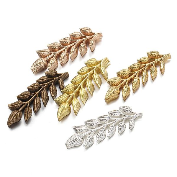 20pcs 19x64mm gold silver copper leaf charms pendants findings for diy jewelry making necklace earring accessory handmade craft h bbysap
20pcs 19x64mm gold silver copper leaf charms pendants findings for diy jewelry making necklace earring accessory handmade craft h bbysap