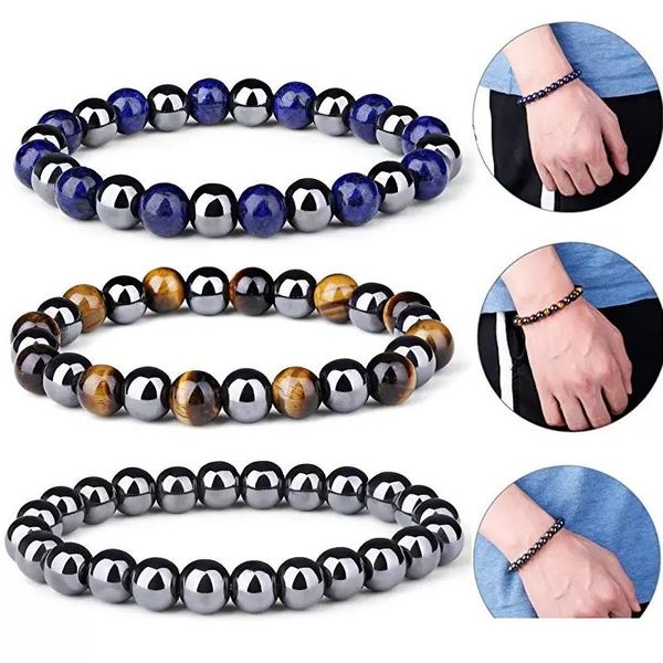 natural stone beads obsidian hematite tiger eye beads magnetic therapy hematite anti-fatigue slimming stretch bracelets for women, Black
natural stone beads obsidian hematite tiger eye beads magnetic therapy hematite anti-fatigue slimming stretch bracelets for women, Black