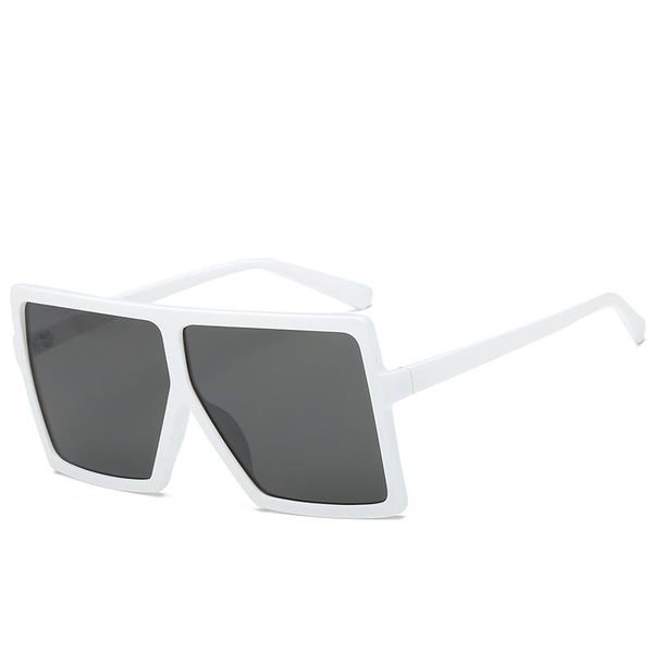 sunglasses 2021 square brand designer big frame for female oculos masculino, White;black
sunglasses 2021 square brand designer big frame for female oculos masculino, White;black