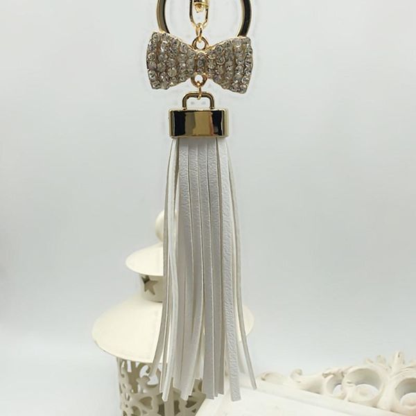 new leather tassel keychain for women crystal bowknot keyring bag charm for keys porte cle llavero sleutelhanger eh628 h bbyidg
new leather tassel keychain for women crystal bowknot keyring bag charm for keys porte cle llavero sleutelhanger eh628 h bbyidg