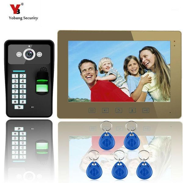 video door phones yobang security 10" fingerprint recognition intercom bell phone password access control system ir camera1
video door phones yobang security 10" fingerprint recognition intercom bell phone password access control system ir camera1