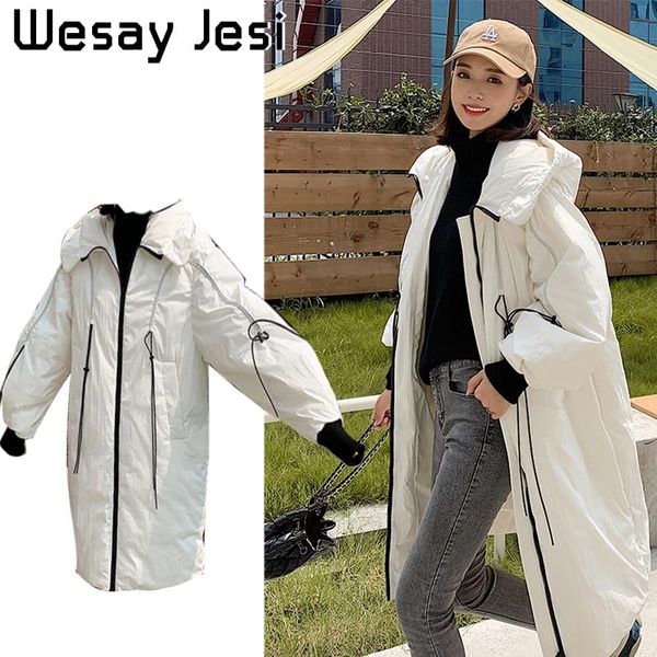 winter women's long parka coat long rope decorative zipper design warm and fashionable women's coat brand new, Black
winter women's long parka coat long rope decorative zipper design warm and fashionable women's coat brand new, Black