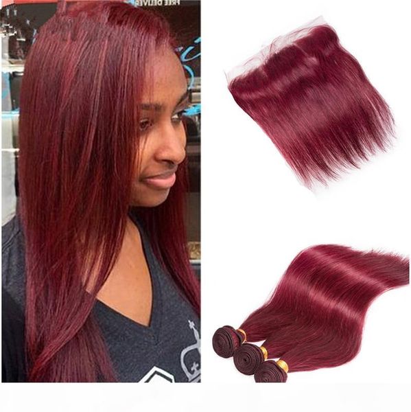 pre-colored 99j remy hair peruvian silky straight 3 bundles with 13*4 lace frontal human hair weave with frontal closure 4pcs lot, Black;brown
pre-colored 99j remy hair peruvian silky straight 3 bundles with 13*4 lace frontal human hair weave with frontal closure 4pcs lot, Black;brown