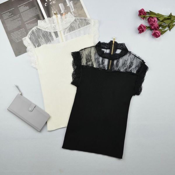 women knitting patchwork lace hollow out solid camisole sleeveless tee shirts girls sweet tanks knitwear1, White
women knitting patchwork lace hollow out solid camisole sleeveless tee shirts girls sweet tanks knitwear1, White