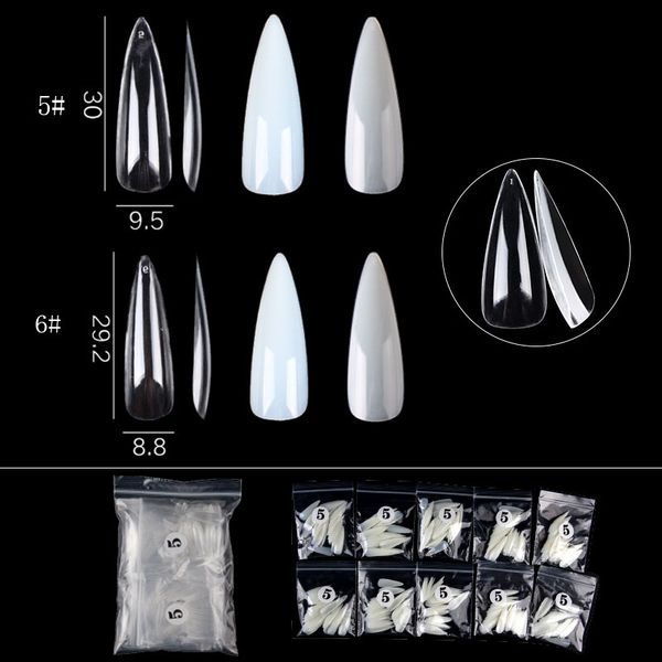 false nails 504pcs long almond clear abs full cover stiletto pointy tips artificial acrylic nail for salon, Red;gold
false nails 504pcs long almond clear abs full cover stiletto pointy tips artificial acrylic nail for salon, Red;gold