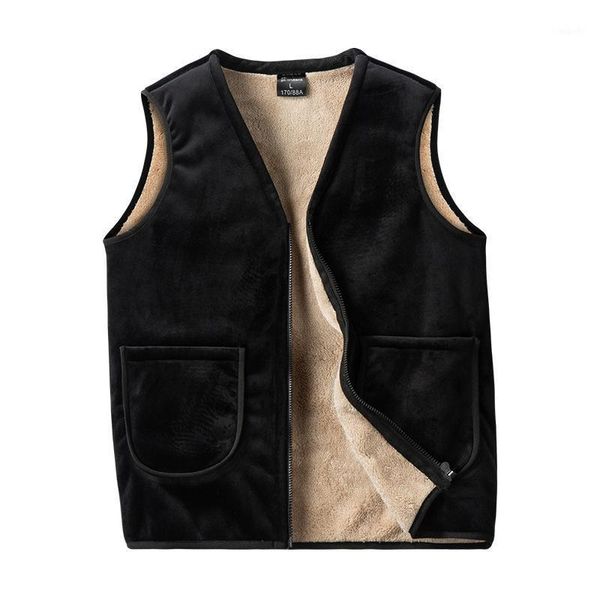 middle-aged men's vest winter plus velvet daddy clothes jacket winter thick large size vest1, Black;white
middle-aged men's vest winter plus velvet daddy clothes jacket winter thick large size vest1, Black;white