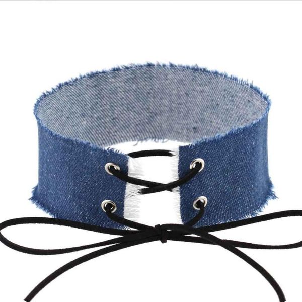 chokers european simple denim choker necklace for women gothic jewelry trendy short bowknot wide, Golden;silver
chokers european simple denim choker necklace for women gothic jewelry trendy short bowknot wide, Golden;silver