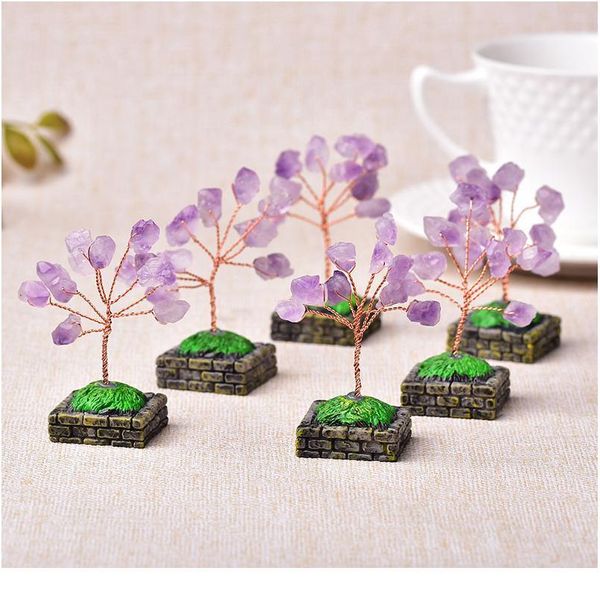 1pc natural amethyst tree lawn crystal quartz mineral ornaments tree of life home decoration lucky tree healing lawn qylhgt, Black
1pc natural amethyst tree lawn crystal quartz mineral ornaments tree of life home decoration lucky tree healing lawn qylhgt, Black
