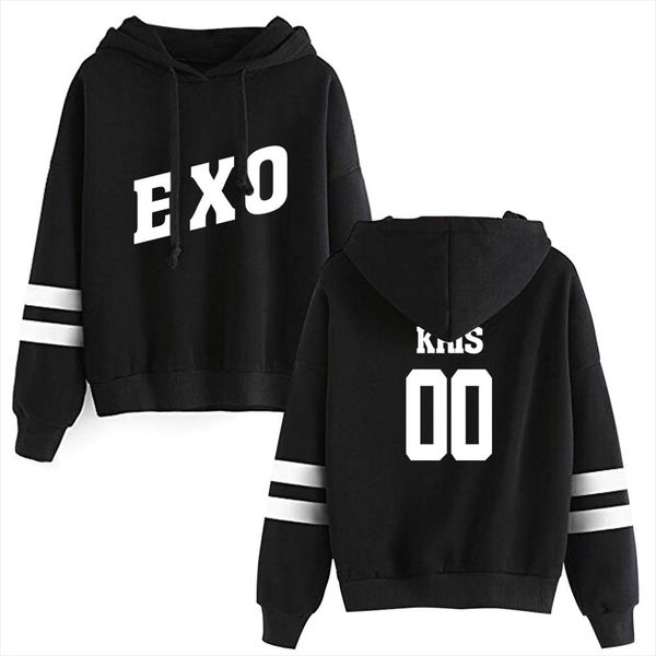 2020 kpop exo hooded sweatshirts hoodie exo m k cbx sc women long sleeve pullover hoodies casual clothes, Black
2020 kpop exo hooded sweatshirts hoodie exo m k cbx sc women long sleeve pullover hoodies casual clothes, Black