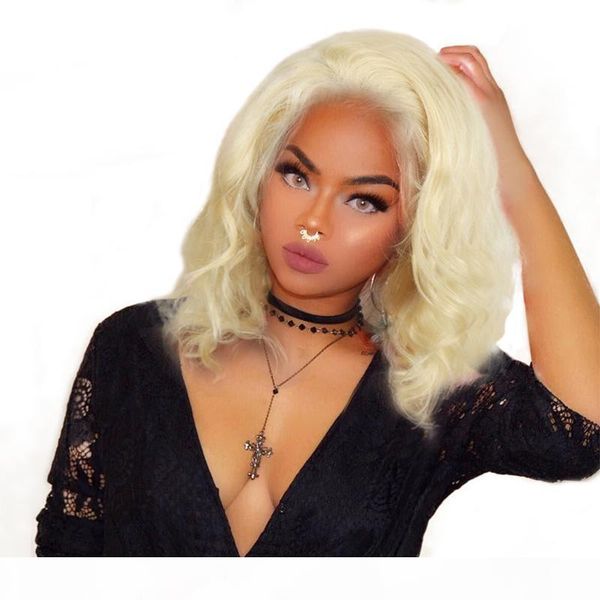 blonde bob lace front wig wavy for white women gueless prepluked 613 bonde full lace short way bob wigs with bab hair, Black;brown
blonde bob lace front wig wavy for white women gueless prepluked 613 bonde full lace short way bob wigs with bab hair, Black;brown