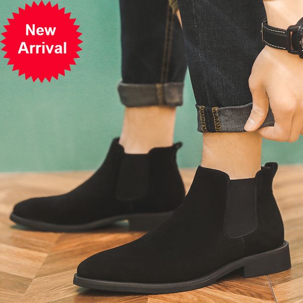 2020 dropshipping suede leather spring warm winter ankle boots gentleman's shoes v20y, Black
2020 dropshipping suede leather spring warm winter ankle boots gentleman's shoes v20y, Black
