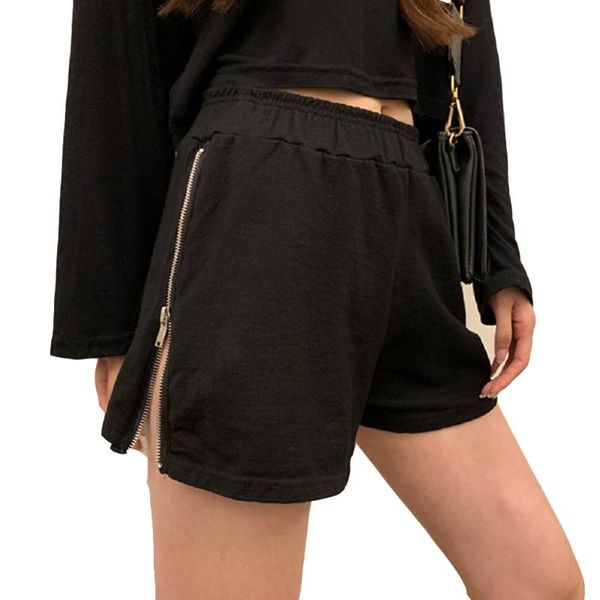 women's shorts women casual elastic waist zip-up slit fashion short high simple home female buttoms 2021 woman m-xxl, White;black
women's shorts women casual elastic waist zip-up slit fashion short high simple home female buttoms 2021 woman m-xxl, White;black