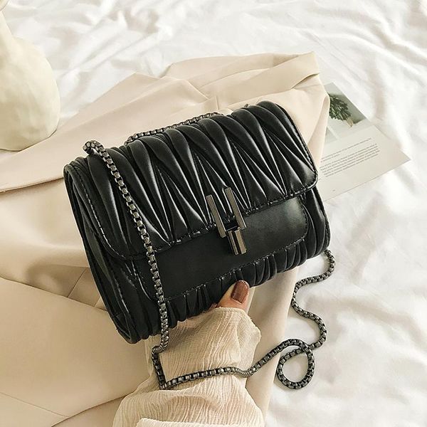 женщины сумка складки площади crossbody сумка 2020 мода качество кожи женские сумки конструктора блокировки цепи плеча сумки
женщины сумка складки площади crossbody сумка 2020 мода качество кожи женские сумки конструктора блокировки цепи плеча сумки