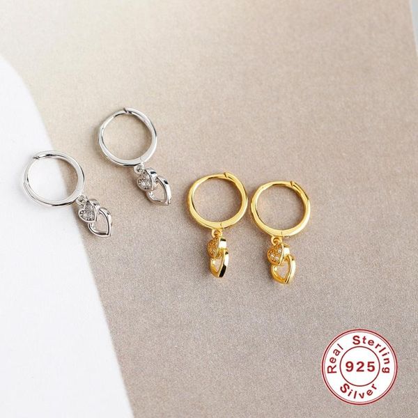 hoop & huggie 925 sterling-silver-jewelry earrings trendy elegant heart for women earings sterling silver jewelry, Golden;silver
hoop & huggie 925 sterling-silver-jewelry earrings trendy elegant heart for women earings sterling silver jewelry, Golden;silver