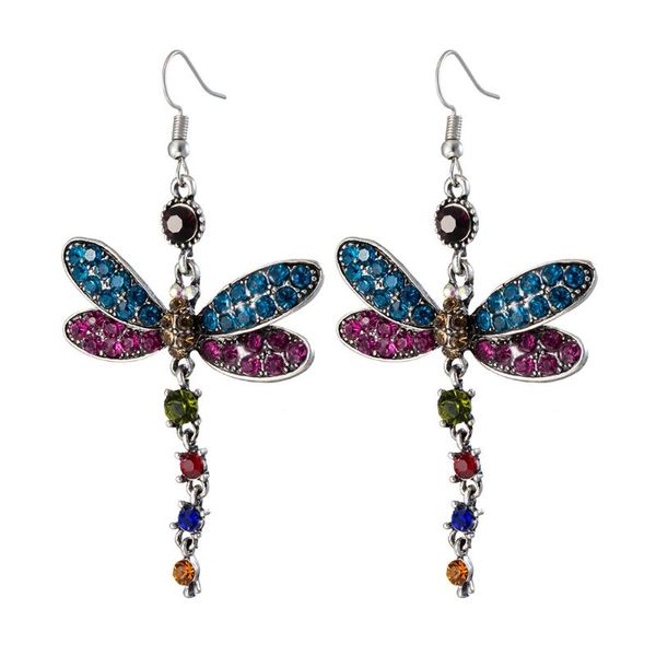 dangle & chandelier vintage rainbow dragonfly crystal bead drop earring for women teen girl rhinestone animal statement jewelry gift, Silver
dangle & chandelier vintage rainbow dragonfly crystal bead drop earring for women teen girl rhinestone animal statement jewelry gift, Silver