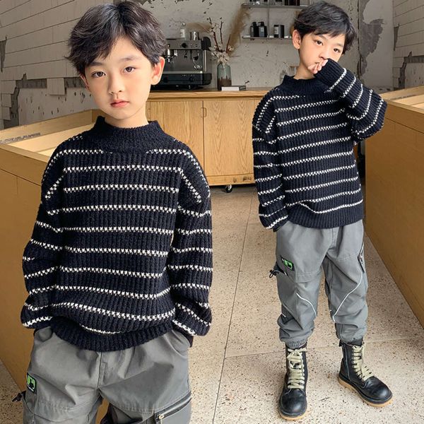 winter boys' sweater 2020 pullover autumn new and fashion children's t-shirt thickened, Blue
winter boys' sweater 2020 pullover autumn new and fashion children's t-shirt thickened, Blue