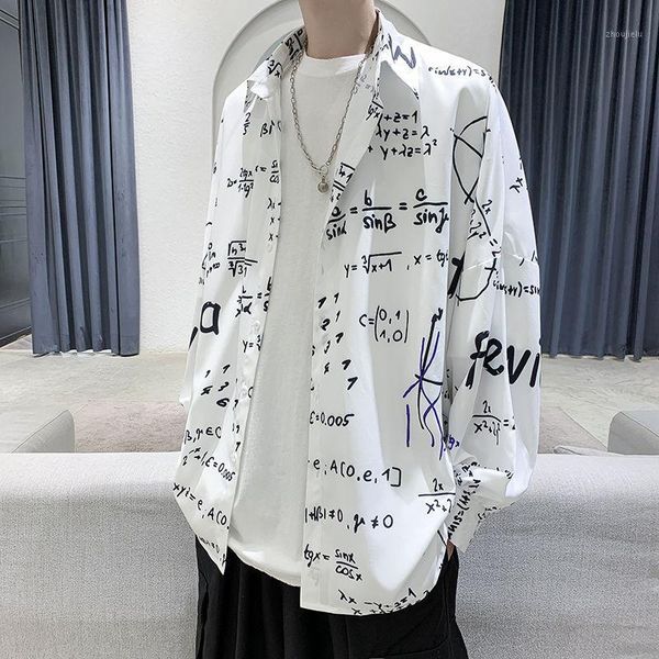 men's shirts 2020 autumn and winter new long-sleeved printed long-sleeved shirts young people personality trend men's clothing1, White;black
men's shirts 2020 autumn and winter new long-sleeved printed long-sleeved shirts young people personality trend men's clothing1, White;black