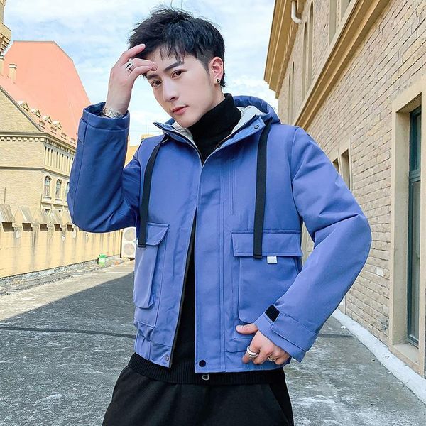 mens cotton padded jacket men 2020 new winter hooded collar warm waterproof jacket windbreaker loose solid for men1, Black
mens cotton padded jacket men 2020 new winter hooded collar warm waterproof jacket windbreaker loose solid for men1, Black