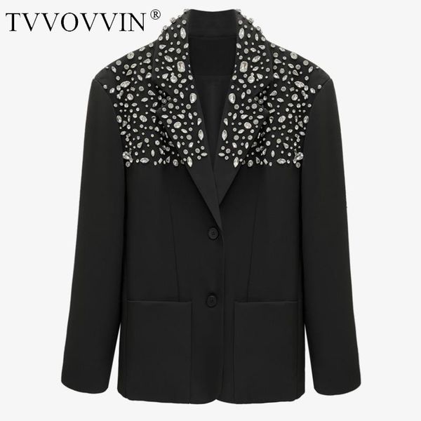 tvvovvin blazer women suit diamond patchwork black women blazers jackets vintage casual womens blazers long sleeve fashion 586n, White;black
tvvovvin blazer women suit diamond patchwork black women blazers jackets vintage casual womens blazers long sleeve fashion 586n, White;black