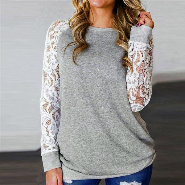 plus size 6xl fashion lace floral selleve blouse casual winter ladies bottom female women long sleeve shirt blusas pullover, White
plus size 6xl fashion lace floral selleve blouse casual winter ladies bottom female women long sleeve shirt blusas pullover, White