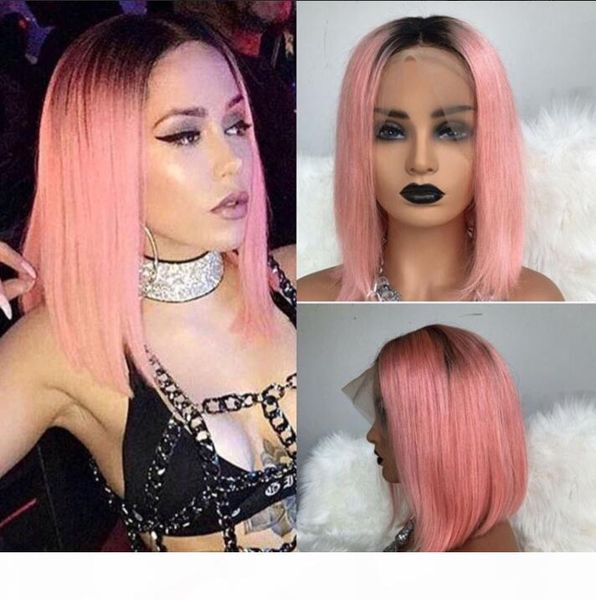 dark root ombre pink bob wig full lace wigs brazilian virgin remy human hair ombre honey blonde bob lace front wigs ing, Black;brown 
dark root ombre pink bob wig full lace wigs brazilian virgin remy human hair ombre honey blonde bob lace front wigs ing, Black;brown