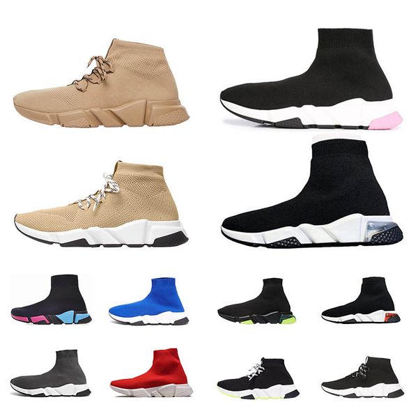 2021 clear sole men women outdoor shoes beige blue red white triple black green pink platform des chaussures mens sock sneakers
2021 clear sole men women outdoor shoes beige blue red white triple black green pink platform des chaussures mens sock sneakers