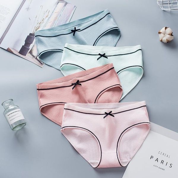 new 1pcs breathable mid-waist cotton underwear panties women sweet girls stripe bow soft seamless underpants panty lingerie1, Black;pink
new 1pcs breathable mid-waist cotton underwear panties women sweet girls stripe bow soft seamless underpants panty lingerie1, Black;pink
