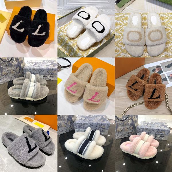 luxury slide designer fashion women wool sandals warm comfort slippers woman slipper shoes autumn winter slides scuffs sandal size 35-41, Black
luxury slide designer fashion women wool sandals warm comfort slippers woman slipper shoes autumn winter slides scuffs sandal size 35-41, Black