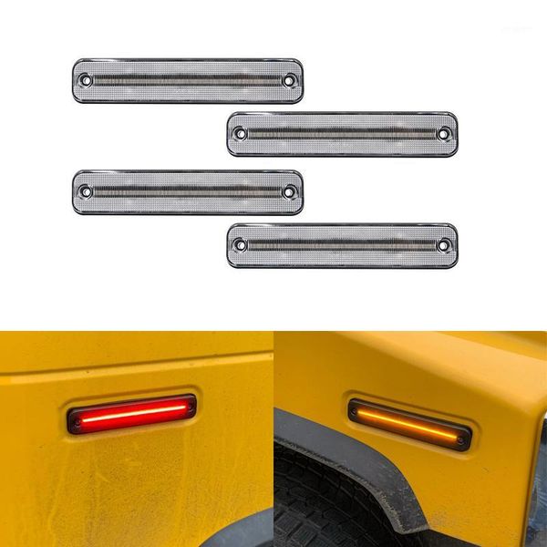 4x clear lens amber red front red led side marker lights indicator for hummer h2 2003-2009 oem# 259523191
4x clear lens amber red front red led side marker lights indicator for hummer h2 2003-2009 oem# 259523191