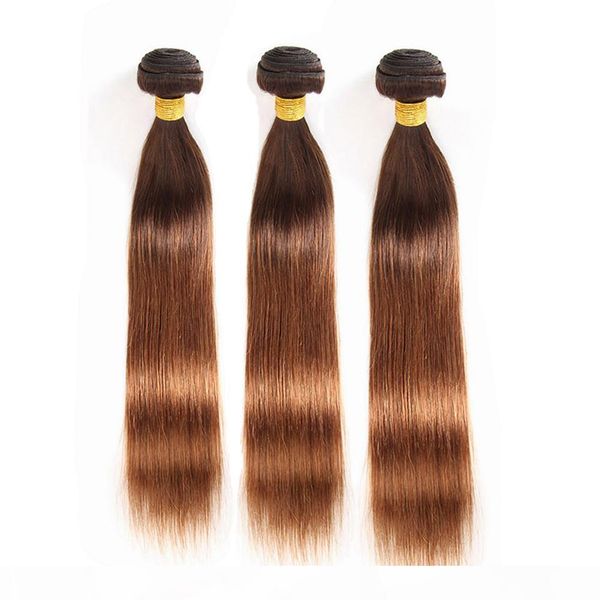 #4 30 ombre indian virgin human hair straight weave bundles 3pcs brown roots to medium auburn 2tone ombre human hair extensions double wefts, Black
#4 30 ombre indian virgin human hair straight weave bundles 3pcs brown roots to medium auburn 2tone ombre human hair extensions double wefts, Black