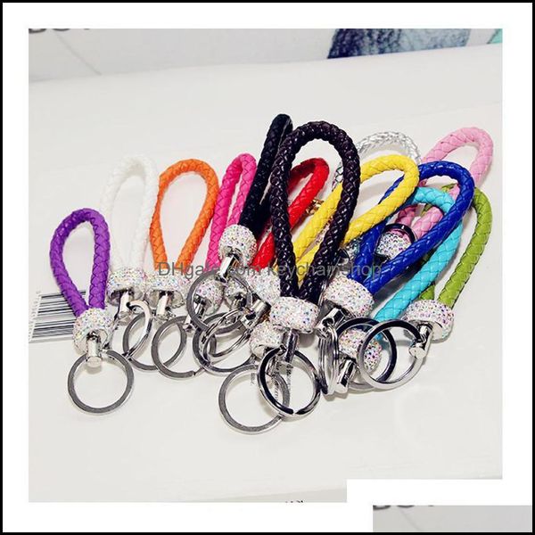 keychains fashion accessories rhinestone leather rope keychain key ring crystal car chains holder llavero women bag pendant jewelry gift dro, Silver
keychains fashion accessories rhinestone leather rope keychain key ring crystal car chains holder llavero women bag pendant jewelry gift dro, Silver