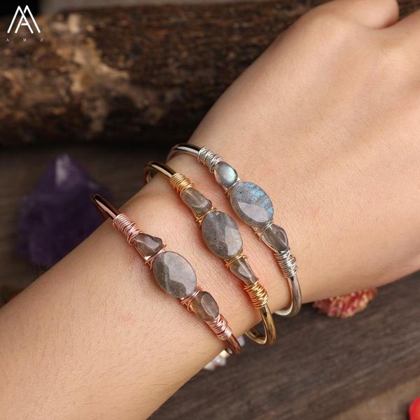 silvery rose gold copper natural flash labradorite stone chip beads open bracelet for women fashion bangle jewelry, Golden;silver
silvery rose gold copper natural flash labradorite stone chip beads open bracelet for women fashion bangle jewelry, Golden;silver
