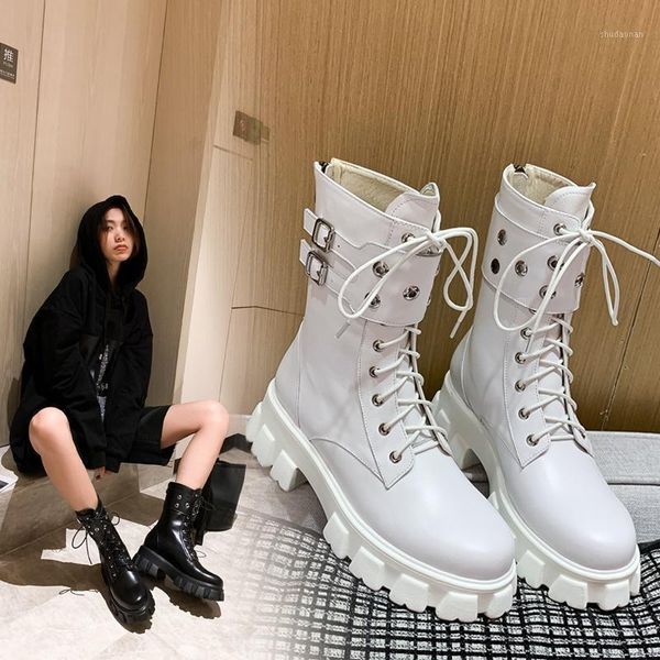 boots 2021 winter women fashion thick bottom short platform cross bandage casual zipper black white size 34-391
boots 2021 winter women fashion thick bottom short platform cross bandage casual zipper black white size 34-391