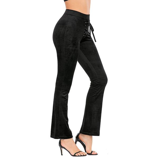new style 9-point flared pants autumn high waist bandage korean slim jeans for women in 2019, Blue
new style 9-point flared pants autumn high waist bandage korean slim jeans for women in 2019, Blue